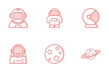 Astronaut Icon Pack