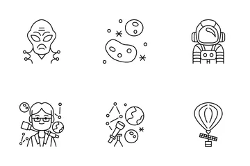 Astronautics Technology 1 Icon Pack