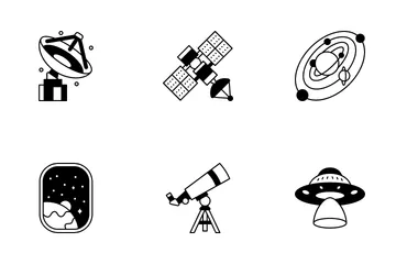 Astronautics Technology 1 Icon Pack
