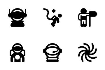 Astronomy And Space Exploration Icon Pack