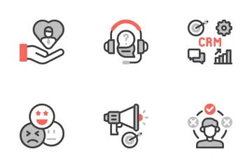 Atendimento ao Cliente Pacote de Ícones