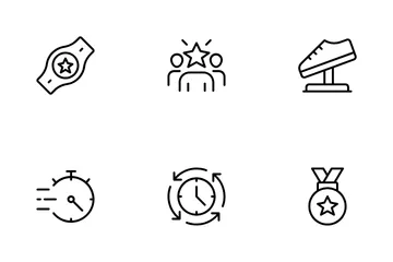 Athlete Achievements Icon Pack