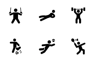 Athlete And Olympics Icon Pack
