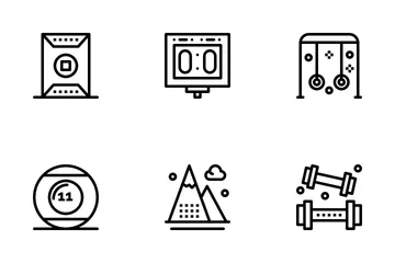 Atividades esportivas Pacote de Ícones