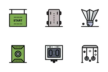 Atividades esportivas Pacote de Ícones
