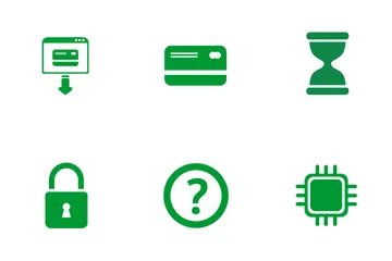 ATM-Funktionen Symbolpack