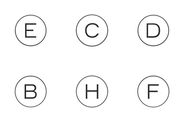 Interface utilisateur ATM : clavier et autres éléments Pack d'Icônes