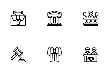 Attorney Icon Pack