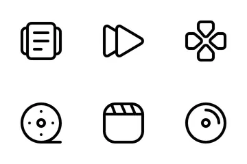 Audio And Multimedia Icon Pack
