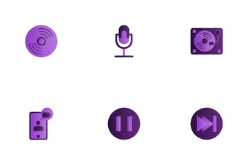 Audio And Video Icon Pack