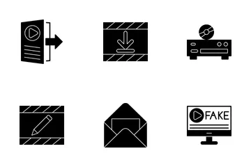 Audio And Video Icon Pack