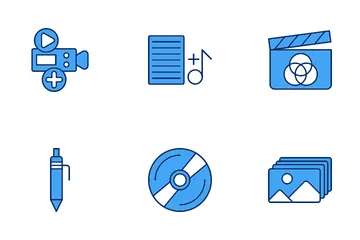 Audio And Video Icon Pack