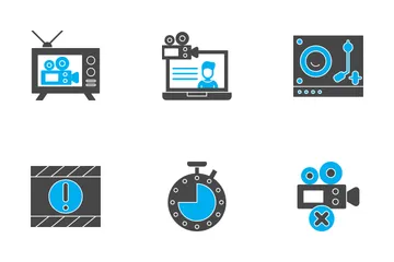 Audio And Video Icon Pack