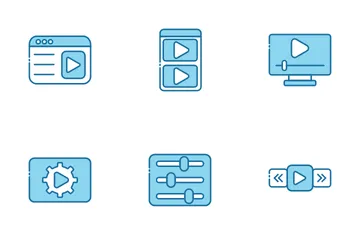 Audio And Video Icon Pack