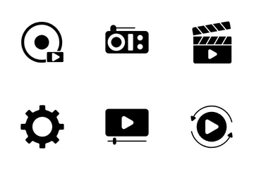 Audio And Video Icon Pack