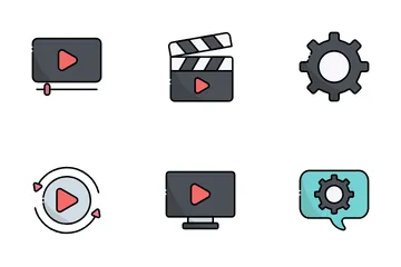 Audio And Video Icon Pack