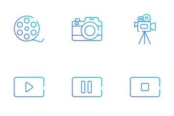 Audio And Video Icon Pack