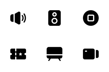 Audio And Video Icon Pack