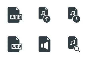 Audio Files Icon Pack