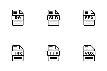 Audio Files Icon Pack