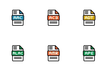Audio Files Icon Pack