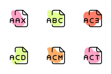 Audio Format Icon Pack
