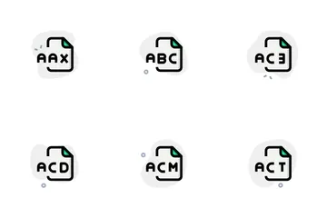 Audio Format Icon Pack