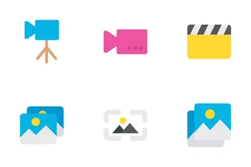 Audio, Photography Vol-1 Icon Pack