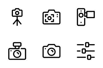 Audio, Photography Vol-1 Icon Pack