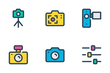 Audio, Photography Vol-1 Icon Pack