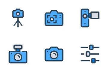 Audio, Photography Vol-1 Icon Pack