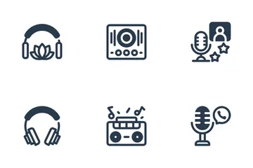 Audio-Streaming Symbolpack