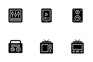 Audio Video Icon Pack