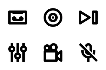 Audio Video Icon Pack