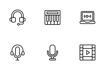 Audio Video Icon Pack