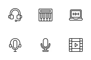 Audio Video Icon Pack