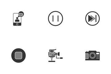 Audio y video Paquete de Iconos