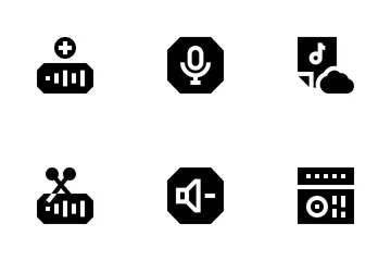 Audio y video Paquete de Iconos