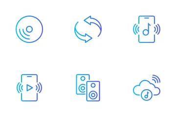 Audio y video Paquete de Iconos