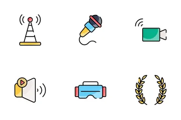 Audio y video Paquete de Iconos