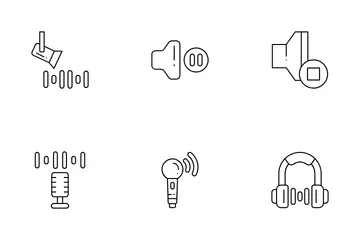 Audiovisuel Pack d'Icônes