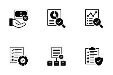 Audit und Compliance Symbolpack