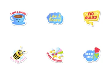 Aufkleber Symbolpack