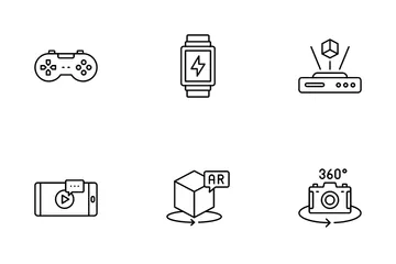 Augmented Reality Icon Pack