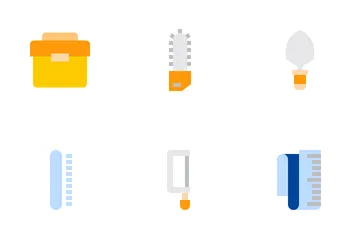 Ausrüstung und Werkzeug Symbolpack