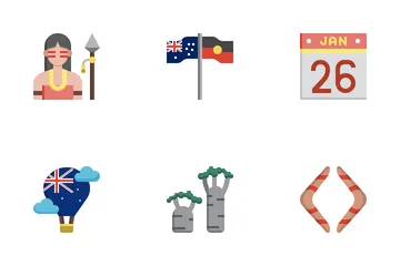 Australien Symbolpack