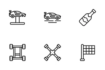 Automobilismo Pacote de Ícones