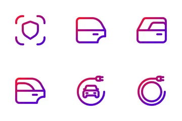 Automobile e servizio Icon Pack