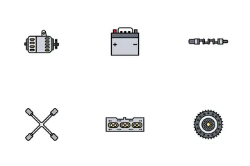 Autokomponente Symbolpack