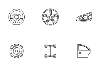 Auto Parts Icon Pack